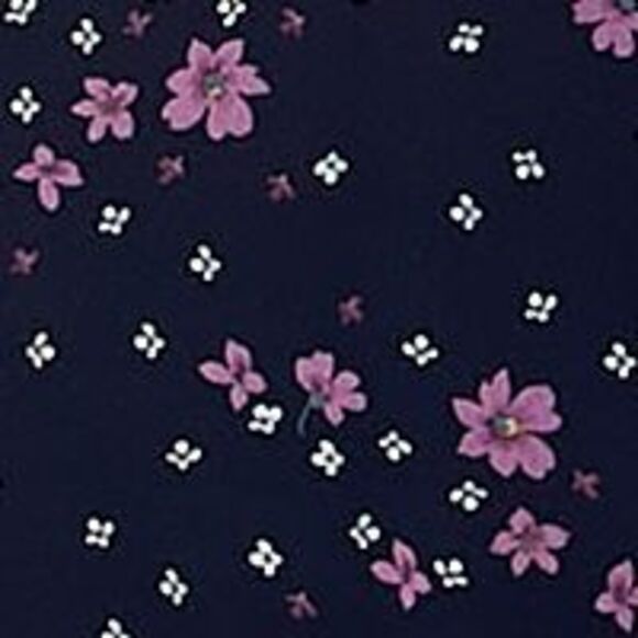 NWT B DARLIN Womens Navy Tie Asymmetrical-hem Balloon Sleeve Short Dress 3\4 - Picture 4 of 5